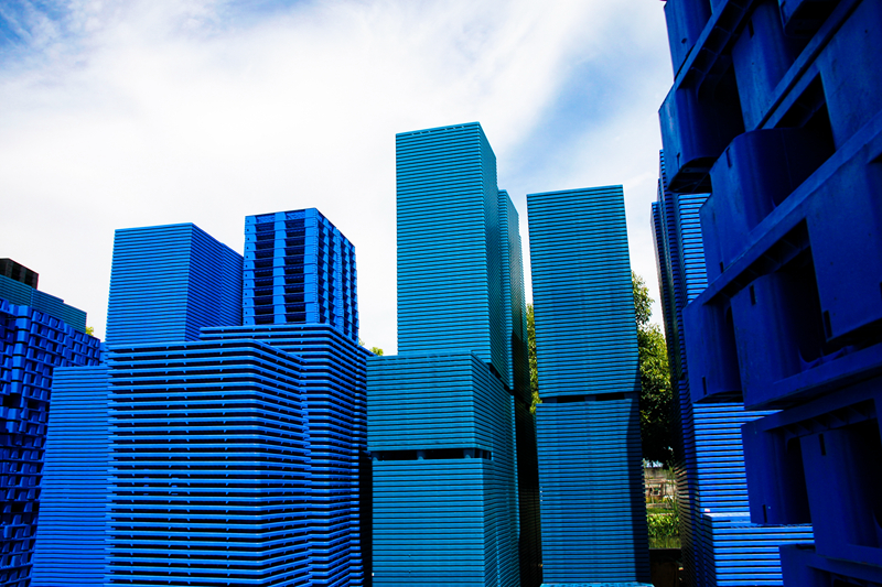 Warehouse exterior view